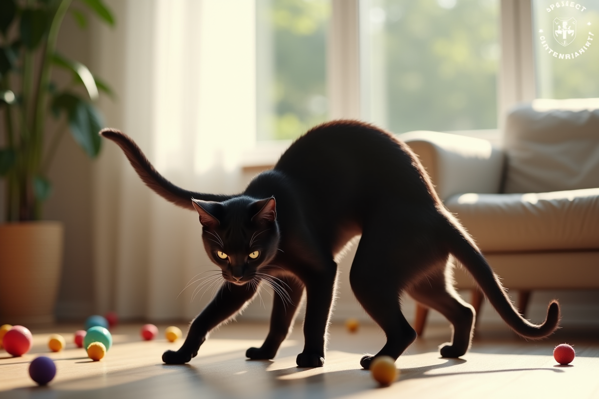 chat peureux