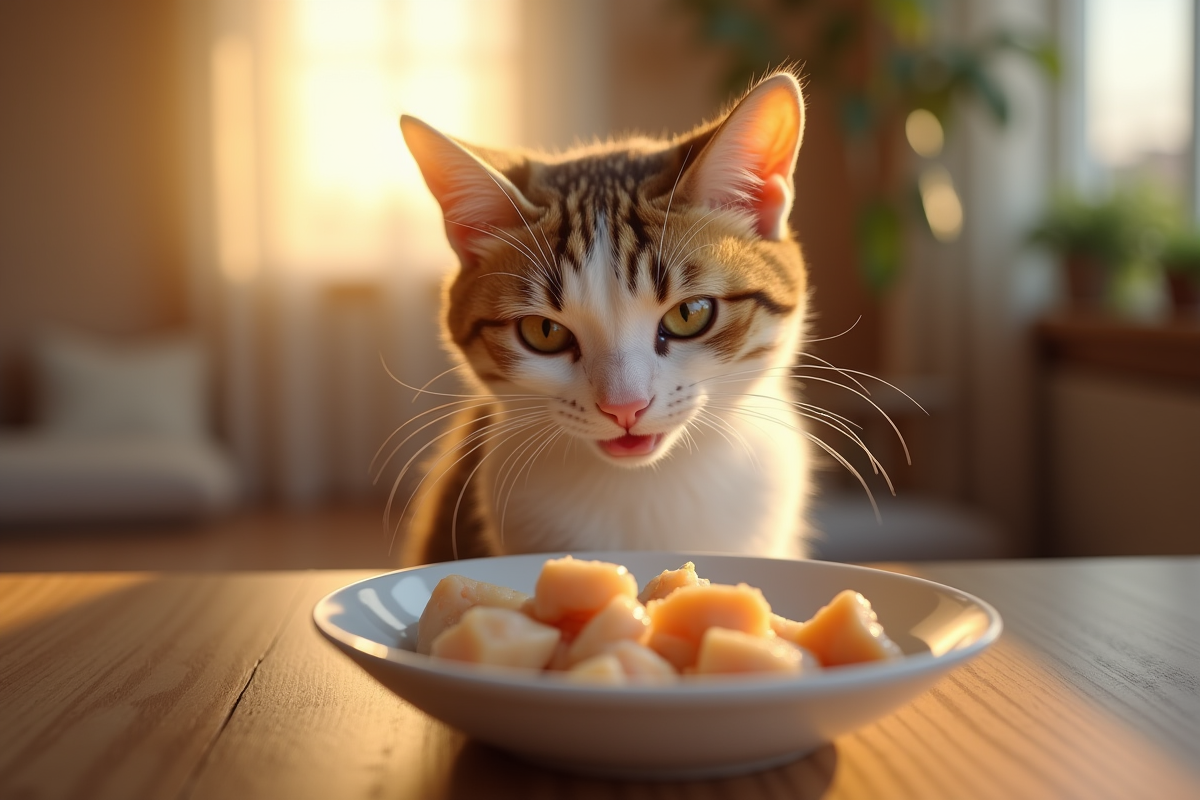 chat poulet