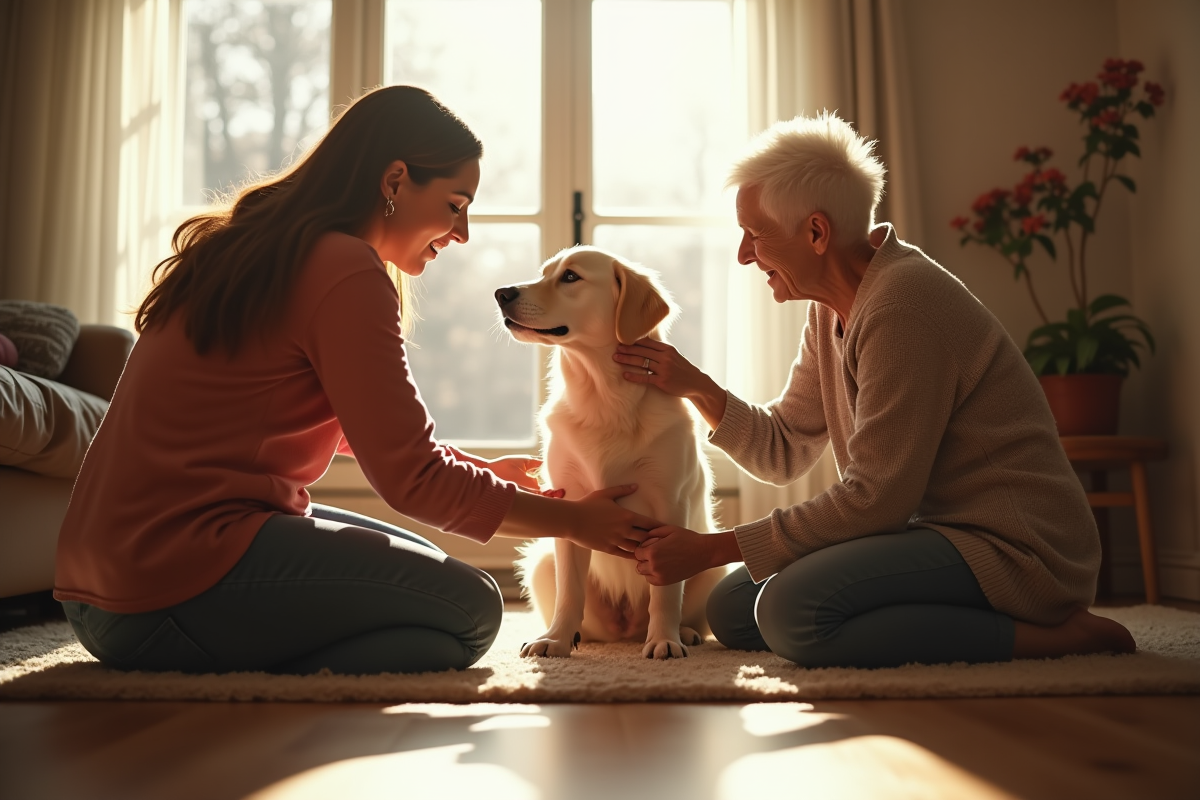 chien adoption