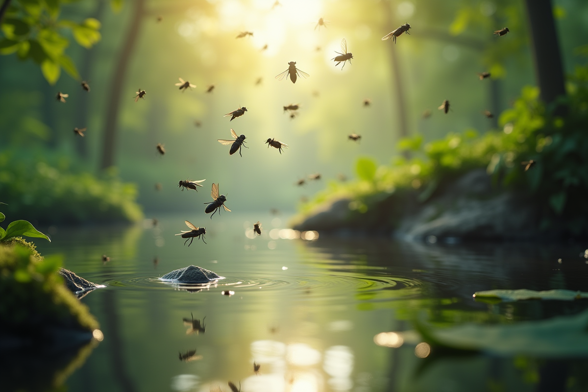 insectes noirs